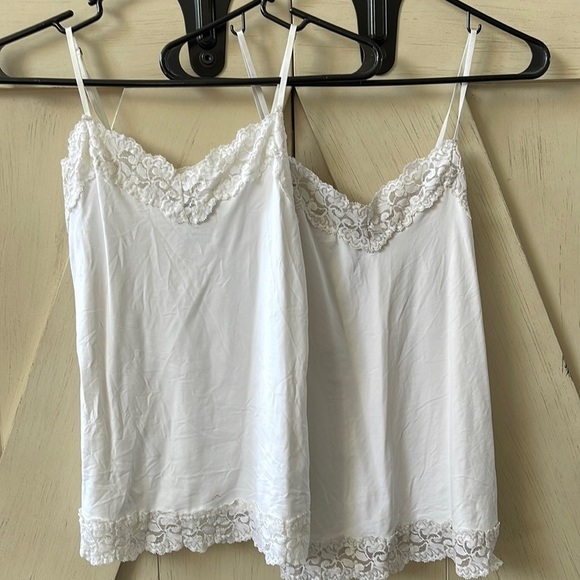 White House Black Market Tops - #85 WHBM Set of 2 Camis